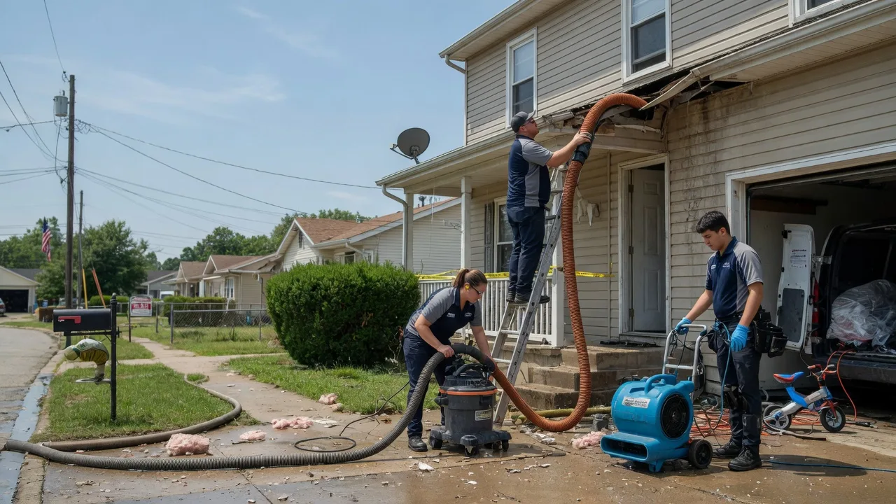 Water Damage Restoration in Darien, IL near me